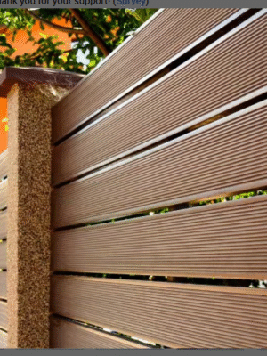 hot sale waterproof eco friendly fireproof exterior outdoor wpc easy installation co extrusion outdoor for hotel use