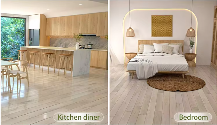 spc flooring manufacturer with underlayment luxury waterproof 8mm 12mm 5mm wood marble laminate spc flooring