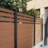 fence easy cleaning wholesale eco friendly fireproof exterior outdoor wpc outdoor wall panel for exterior use