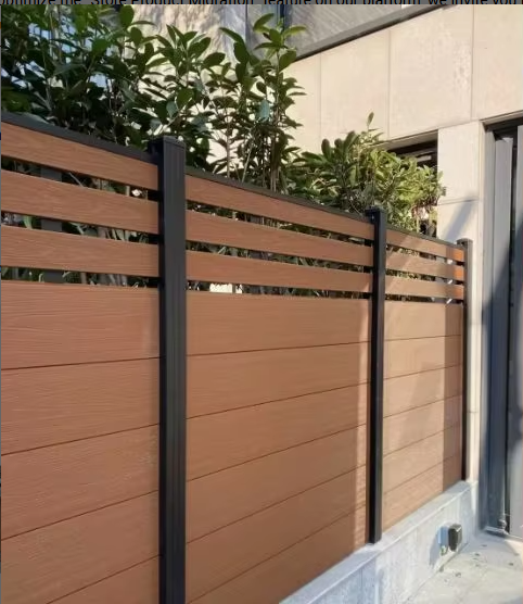fence easy cleaning wholesale eco friendly fireproof exterior outdoor wpc outdoor wall panel for exterior use