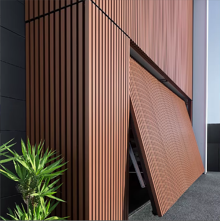 maintenance free high strength exterior cladding siding shipping container wood houses outdoor wpc wall panel