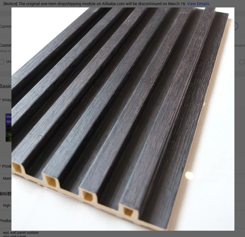 maintenance free high strength exterior cladding siding shipping container wood houses outdoor wpc wall panel