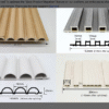fence easy cleaning wholesale eco friendly fireproof exterior outdoor wpc outdoor wall panel for exterior use