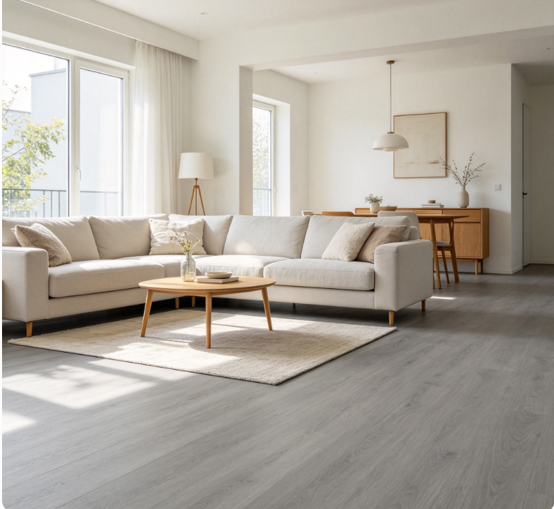 All-Rounder SPC Flooring | Waterproof, Formaldehyde-Free & Heating Friendly 45c1e32f93efe21371a9084d10d0bbbb