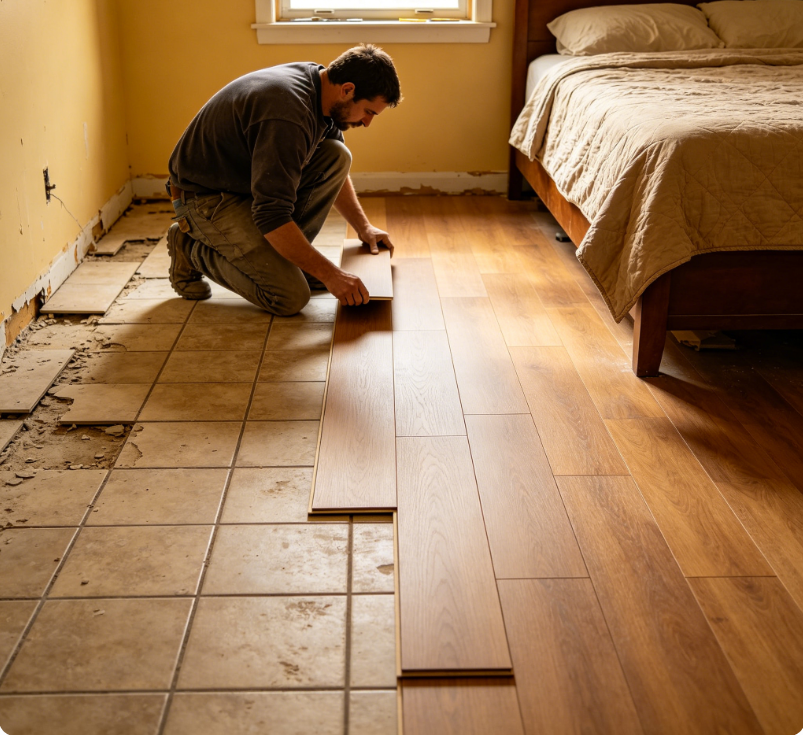 All-Rounder SPC Flooring | Waterproof, Formaldehyde-Free & Heating Friendly c8c01f271568c118a4275a278bd427fd